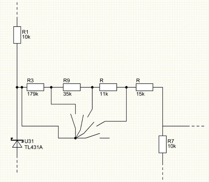 Das Schaltzeichen für den TL431 ist nicht Korekt, aber ich hab das richtige nicht gefunden... Die Beschriftung stimmt aber =)
