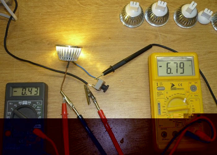 Bild 1: LED ohneTreiberstufe 430mA<br />.<br />.