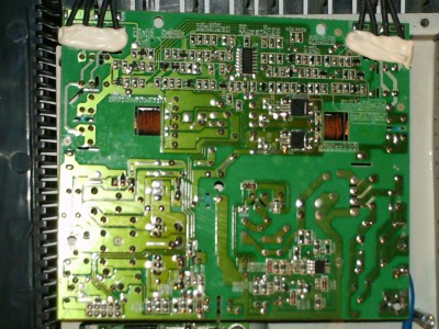 Platine von &quot;hinten&quot;