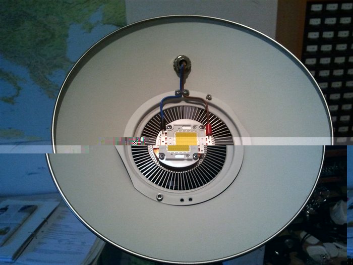 Deckenfluter von oben