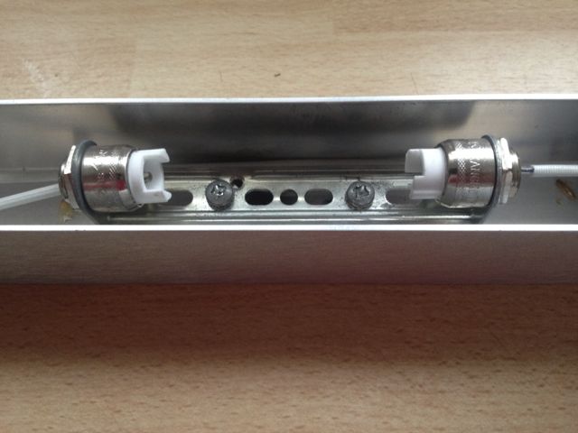 In den Lampen sammelten sich immer viele verschmorte Insekten...