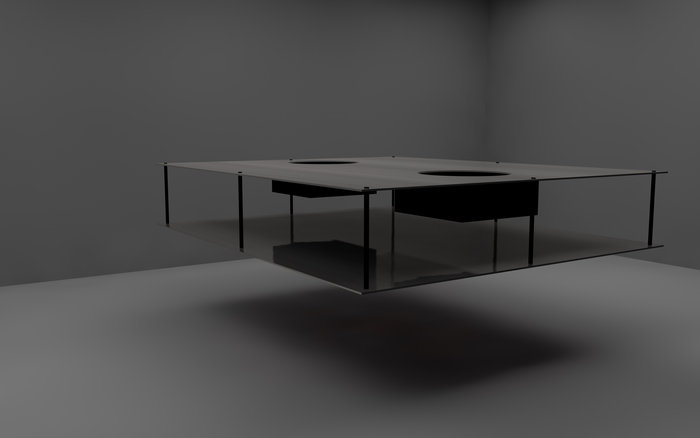 3D Skizze von der Seite