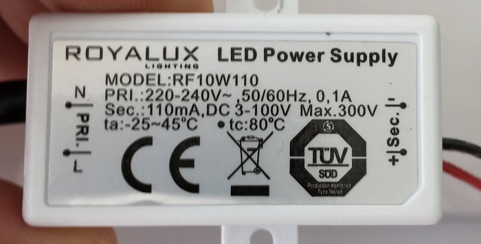 Bild Treiber LED Aussenleuchte