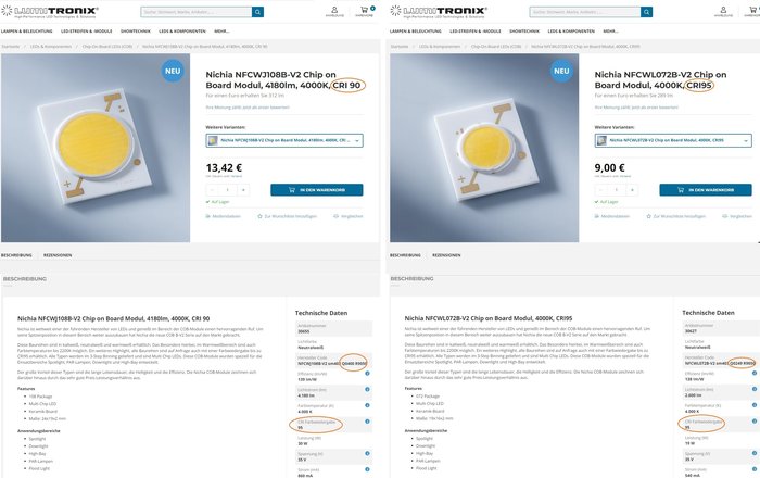 Nichia COB 4000K CRI90 u CRI95.jpg