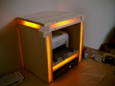 Hintergrundbeleuchtung, Power on!