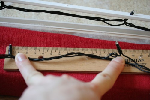 Fertigungstoleranzen - in diesem Fall Abstand kleiner 16cm durch Knoten (s.o.)